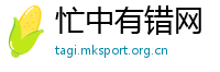 忙中有错网